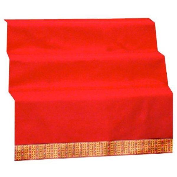 画像1: 赤毛氈(もうせん) 敷折織 5柄 （しきおりおり） 三段飾り用