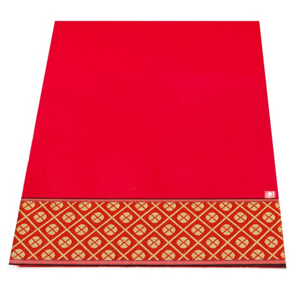 画像5: 赤毛氈(もうせん)  敷折織 5柄 （しきおりおり） 床飾り用