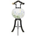 盆提灯　廻転灯 あかり11号花印綾型蒔絵絵入