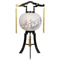 盆提灯　廻転灯 あかり11号綾型蒔絵絵入