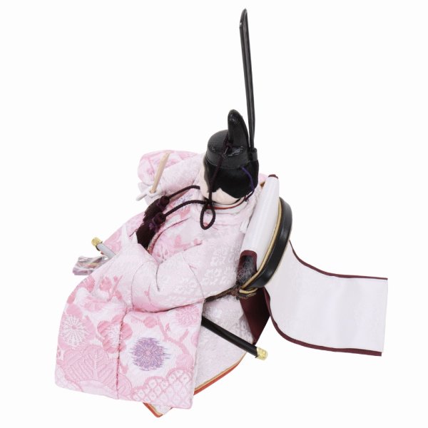 画像7: 雅泉作 三段五人収納飾り 「雛爛漫」