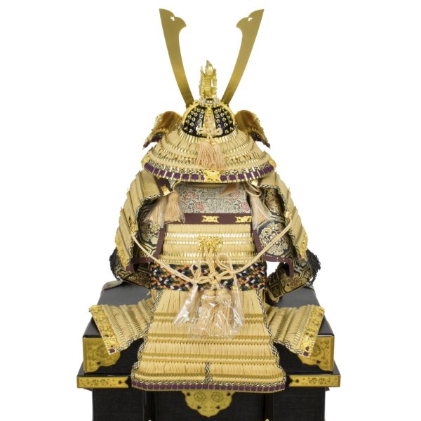画像3: 平安光雲作　12号　鎧兜飾り　「瑞光山吹」