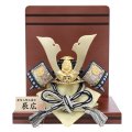 人形工芸士　辰広作　1/6　兜　衝立平飾り　「御兜」