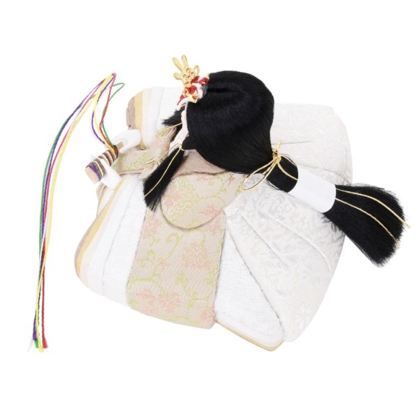 画像6: 雛人形　ケース入り木目込親王飾セット　「心絆（ここな）」