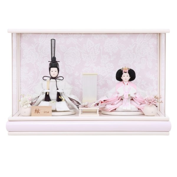 画像1: 親王ケース飾り　「絃　ito 」