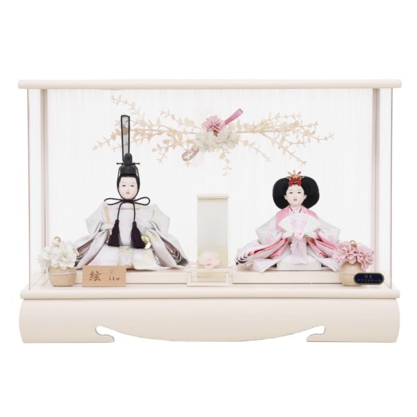画像1: 親王ケース飾り　「絃　ito 」