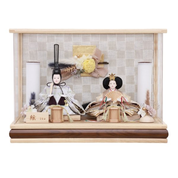 画像1: 親王ケース飾り　「絃　ito 」