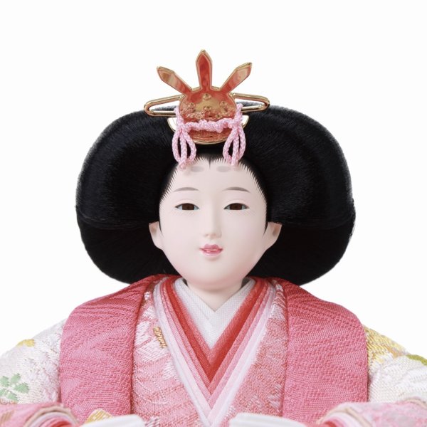 画像2: 恵翆作　親王飾り　「衣装着御雛」