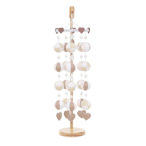 画像1: 吊るし飾り マリ(特小)　ベージュ(台付)