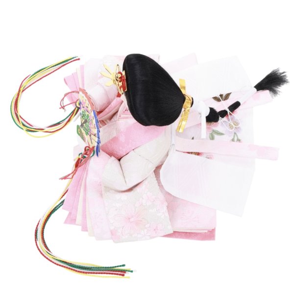 画像5: 恵翆作　親王収納箱飾り　「刺繍　御雛」