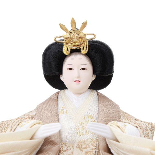 画像3: 雅泉作　親王収納箱飾り　「紙音」