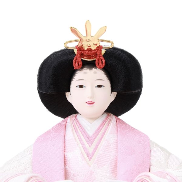 画像3: 恵翆作　親王収納箱飾り　「刺繍　御雛」