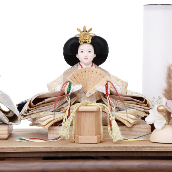 画像2: 親王ケース飾り　「絃　ito 」