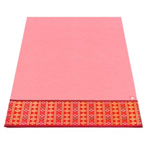 画像: ピンク毛氈 敷折織 5柄 （しきおりおり） 床飾り用