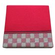 画像1: 立体赤毛氈  市松ピンク（いちまつぴんく） 敷折織　＜メール便送料無料＞ (1)