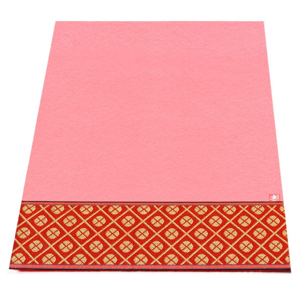 画像5: ピンク毛氈<br />敷折織 5柄<br />（しきおりおり）<br />床飾り用 (5)