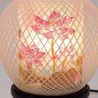 画像3: インテリア盆提灯　花まゆ　1号（蓮華）　廻転付 (3)