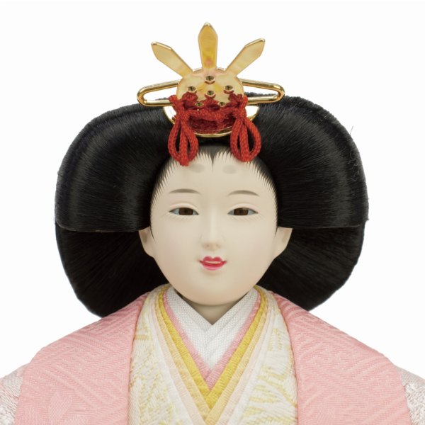 画像3: 恵翆作　親王飾り　「刺繍入り御雛」 (3)