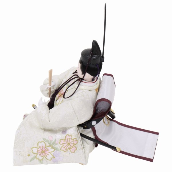 画像7: 雅泉作　三段五人収納飾り　「雛爛漫」 (7)