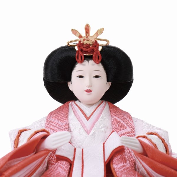 画像4: 雅泉作　三段五人収納飾り　「雛爛漫」 (4)