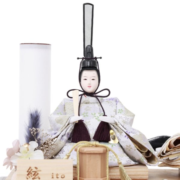 画像3: 親王ケース飾り　「絃　ito 」 (3)