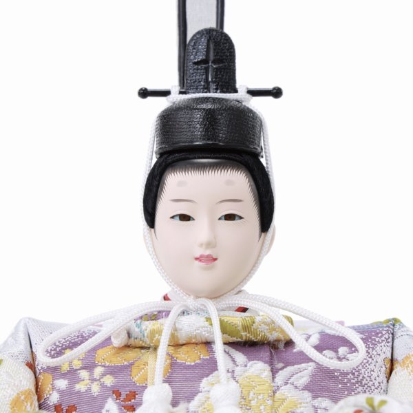 画像3: 恵翆作　親王飾り　「衣装着御雛」 (3)
