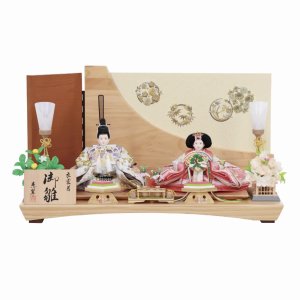 画像: 恵翆作 親王飾り 「衣装着御雛」