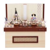 画像: 雅泉作　親王収納箱飾り　「紙音」