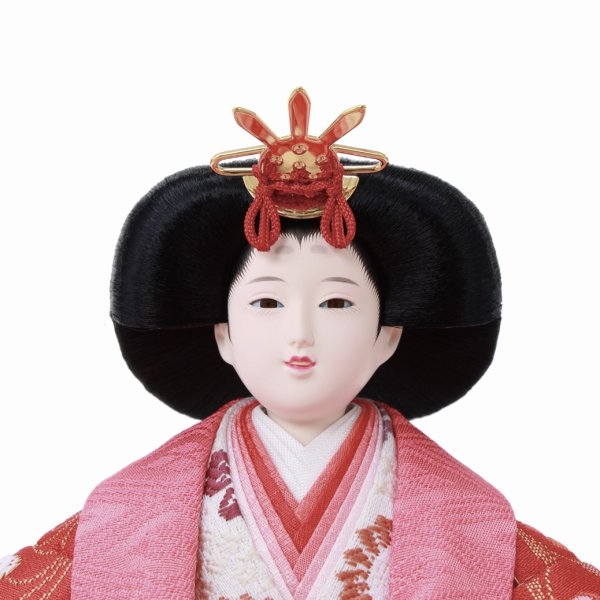 画像2: 恵翆作　親王飾り　「衣装着御雛」 (2)