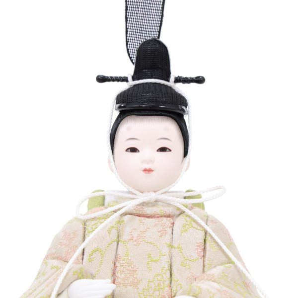 画像5: 雛人形　ケース入り木目込親王飾セット　「心絆（ここな）」 (5)