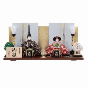 画像: 恵翆作 親王飾り 「衣装着御雛」