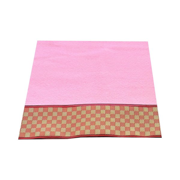 画像9: ピンク毛氈<br />敷折織 5柄<br />（しきおりおり）<br />床飾り用 (9)