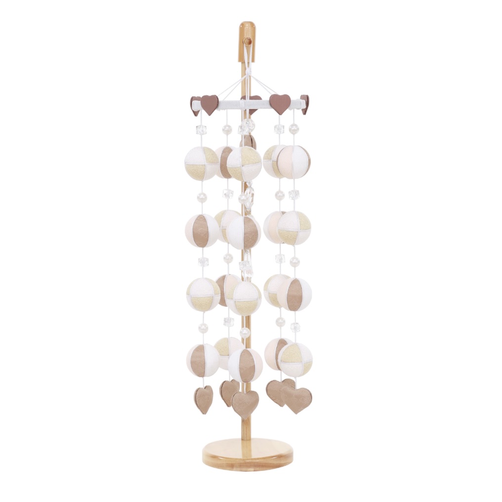 画像1: 吊るし飾り マリ(特小)　ベージュ(台付) (1)